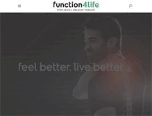 Tablet Screenshot of function4life.com